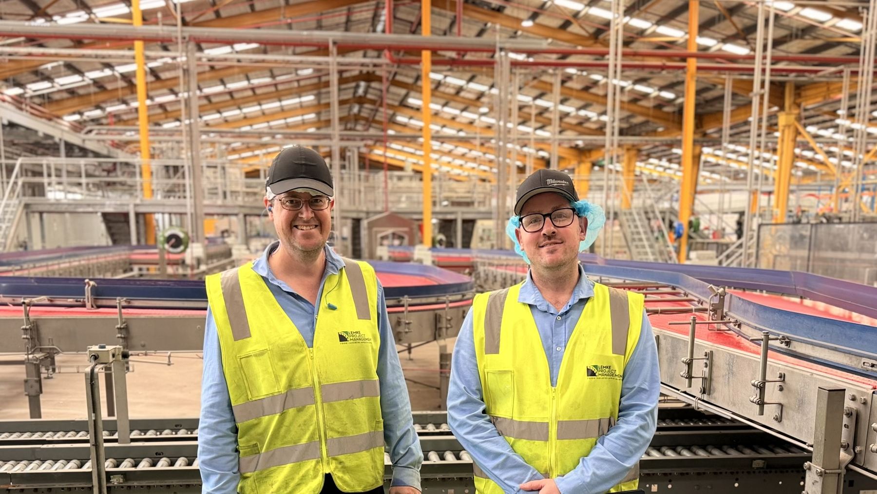 Lemke engineers on site